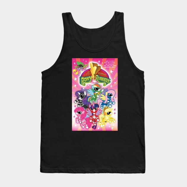 My Little Morphin Pony Rangers - 1 Tank Top by KenTurner82